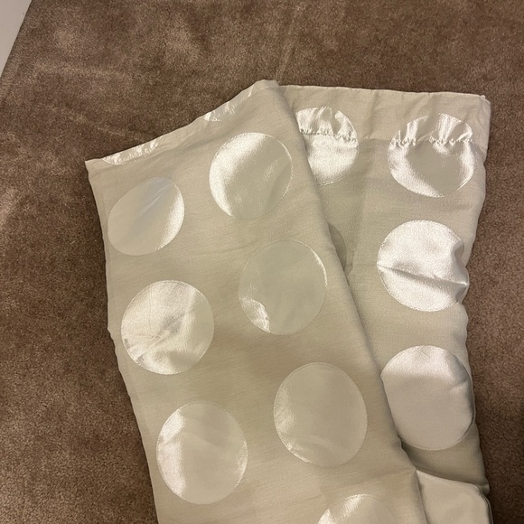 IKEA Polka Dot Shimmer Curtains - Picture 5 of 6